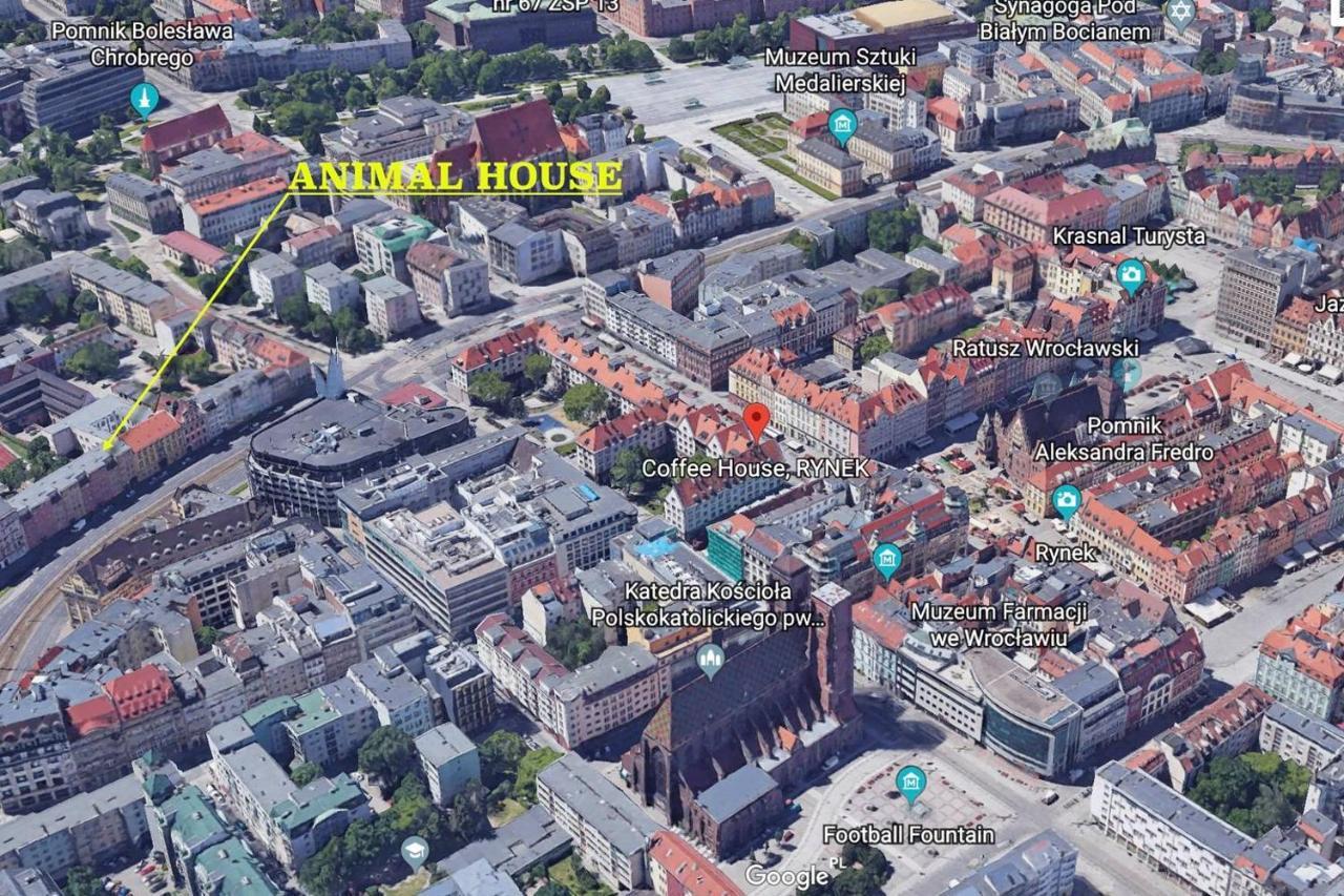 Animal House - StayinWrocław Extérieur photo
